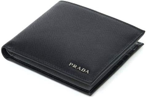 billetera prada hombre|Cartera para hombre color Rojo en piel con grabado .